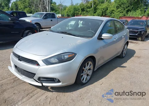 2013 Dodge Dart Sxt from USA, damaged, VIN 1C3CDFBA4DD301805